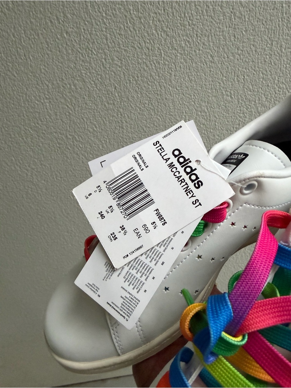 Stella McCartney x Adidas “Ed Curtis” Stan Smith Sneakers - Picture 8 of 12